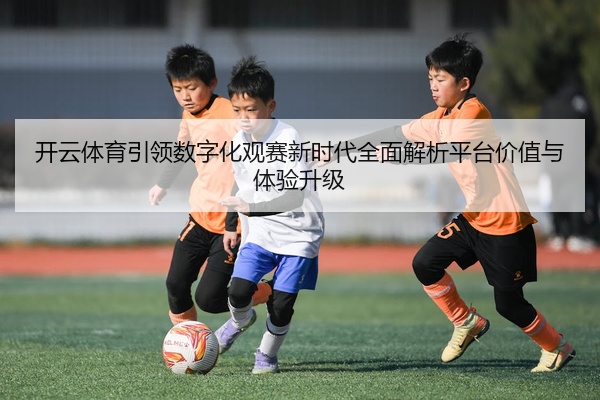开云体育引领数字化观赛新时代全面解析平台价值与体验升级